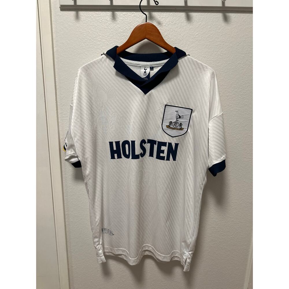 Tottenham Hotspur Retro Football Soccer Shirt 1994 Season, Size Large